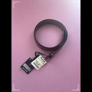 Made in Italy Brown Leather Belt - Size 42
